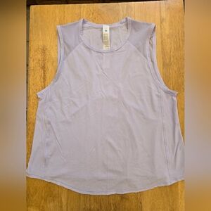 Lululemon Crop Sculpt Top Size 4, Light Purple